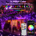 Smart Color Changing Christmas Halloween Tree Light String 66 FT 200 LED