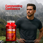Male Enhancing Supplement Fast Acting Enlargement Pills for Men - Enhanced Size, Drive, Blood Flow, Libido, Testosterone Booster, Strength, Endurance - Boost Performance & Confidence - 60 Capsules