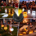 4 Pack Replacement Solar Light Parts for Lantern Solar Light Replacement Tops Waterproof LED Replacement for Outdoor Lanterns 2 Colors(Top 3.34 Inch, Bottom 2.83 Inch)