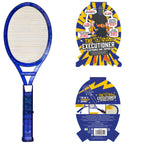 The Executioner Fly Zapper Mosquito, Wasp, Bug, Insect Killer Swatter Electric Fly Zapper Racket Single Layer for Efficient Zapping Indoor Outdoor (Blue)