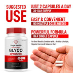 SugarHealth Glyco Optimizer - Official SugarHealthy Premium Supplement Pills, All Natural SugarHealth Advanced Formula Glyco Support Wellness & Overal Health Review, 60 Capsules for 1 Month