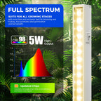 Barrina T5 Grow Light, 5W 1ft Plant Lamp for Indoor Plants, Yellow, 8 Packs