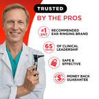 Lipo Flavonoid Ear Ringing - Doctor-Recommended for Ringing Ears – Clinically Proven Lemon Bioflavonoid Complex with Vitamins C, B1, B2, B6, B12, & Calcium - 500 Caplets