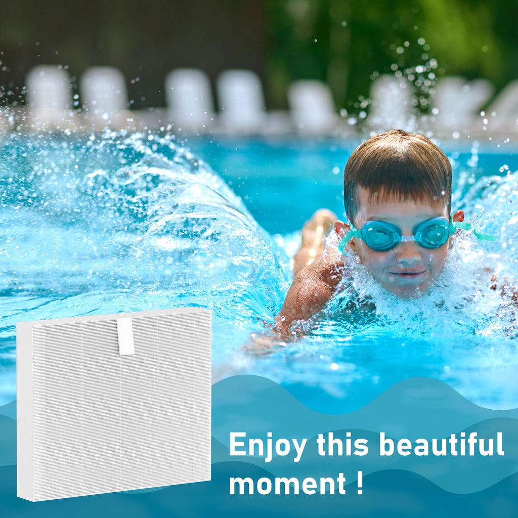 Macaberry 10-00814 Hot Tub Spa Flat Filters Compatible with Bullfrog M Series M6 M7 M8 M9, Swim Series S150 S180XD S200 and A Series A5 A6 A7 A8 A9 (2023 to Present) 4 Pack