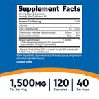 Nutricost Spermidine Wheat Germ Extract Supplement 120 Capsules for 40 Servings Per Bottle - Vegetarian, GMO Free