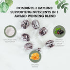 Quantum Health TheraZinc Organic Zinc Lozenges, Elderberry Sambucus Raspberry & Honey, Immune Support for Adults & Kids 12+, Fast Relief, No Aftertaste, 18 Count (Package May Vary) (Pack of 2)