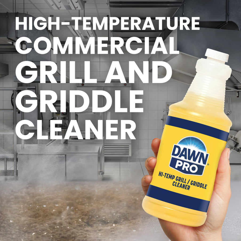Dawn PRO Hi-Temp Grill & Griddle Cleaner for Commercial Use (32 oz, 6 pack)