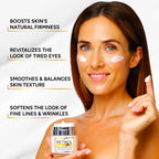 Retinol Cream for Face with Collagen and Hyaluronic Acid - Anti Aging Wrinkle Cream for Women and Men - Day and Night Facial Moisturizer for Tightening and Skin Firming - Crema Hidratante Para la Cara