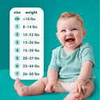 Pampers Baby Dry Ultra Cushiony Diapers, Size 6 (23-44 lbs), 144 Count, Up to 100% Leakproof (Packaging May Vary)