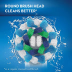 Oral-B Pro 1500 CrossAction Electric Power Rechargeable Battery Toothbrush, Powered by Braun