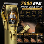 FADEKING Professional Hair Clippers for Men, Cordless Clipper & Trimmer Kit
