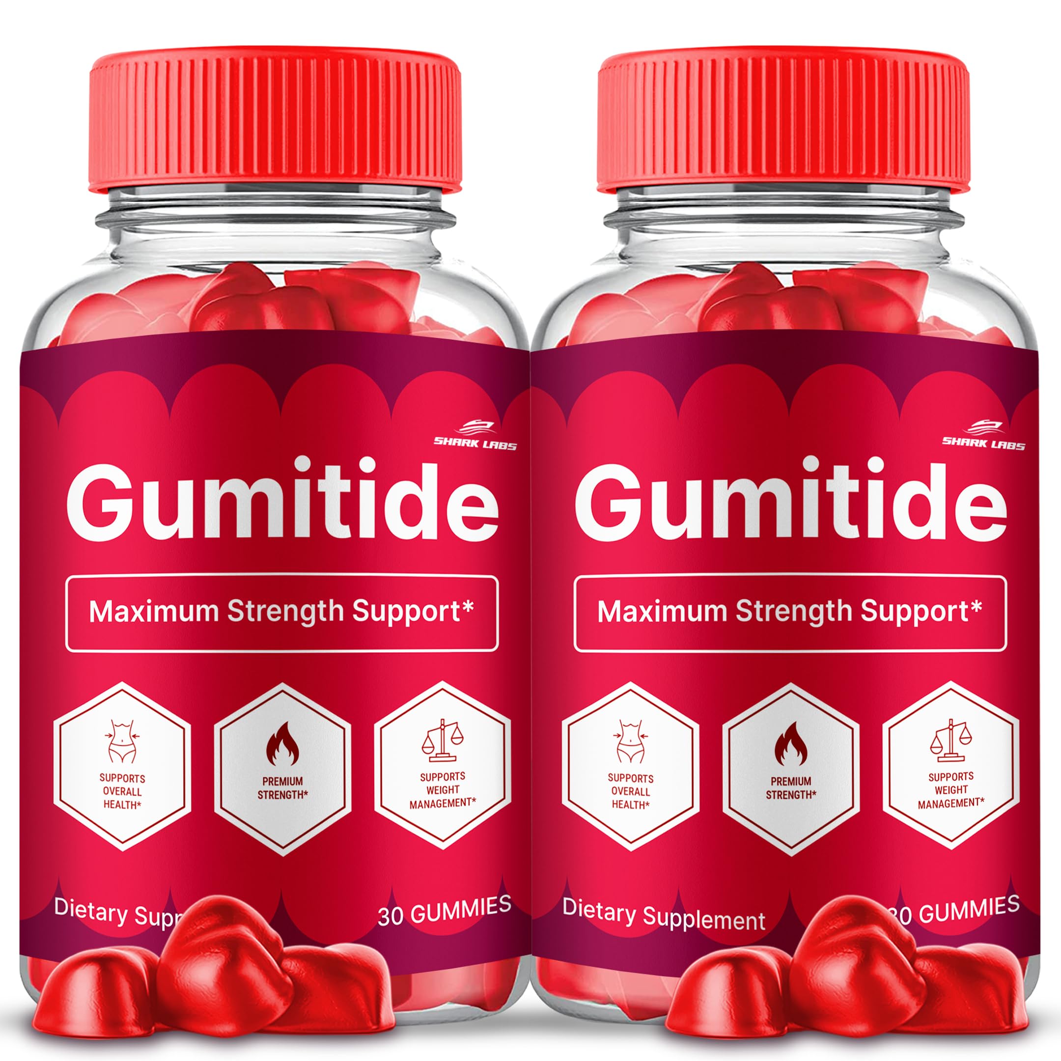 (2 Pack) Gumitide Gummies, Advanced Formula, 2 Month Supply
