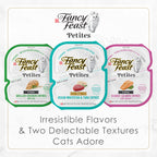 Purina Fancy Feast Petites Seared Salmon Entree With Spinach in Gravy Gourmet Wet Cat Food - (Pack of 12) 2.8 oz. Tubs