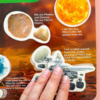 QUOKKA Montessori Busy Book for Ages 4-8 - Pre K Toddler Learning Activities for Homeschooling - My Preschool Busy Book for Toddlers 3-5 - 15 Kids Educational Solar System Activities