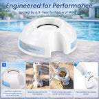 Salt Cell Cleaner - Fits for Hayward Salt Cell Cleaning Stand, Built-in O-Ring, Leak-Proof Design