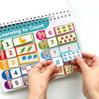 QUOKKA Montessori Busy Book for Toddlers 3-5 - Pre K Toddler Learning Activities for Homeschooling - My Preschool Busy Book for Ages 4-8 - 15 Kids Educational Activities