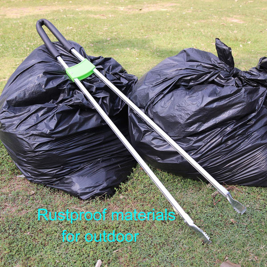 egoola Reacher Grabber Tool,Litter Pick Up Stick Lightweight Aluminium Rustproof,Trash Tong,Reaching Assist Tool for Elderly,Garden Nabber Plogging
