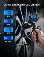 AstroAI Digital Tire Pressure Gauge with Inflator, 3-250 PSI