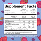 MaryRuth’s Prenatal Postnatal Iron Liquid | Iron Supplement for Prenatal & Postnatal | with Ferrochel | Red Blood Cell Production | Sugar Free | Vegan | Non-GMO | Gluten Free | 15.22 Fl Oz