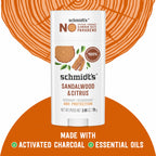 Schmidt's Aluminum Free Natural Deodorant Sandalwood & Citrus 2.65 oz 2 ct