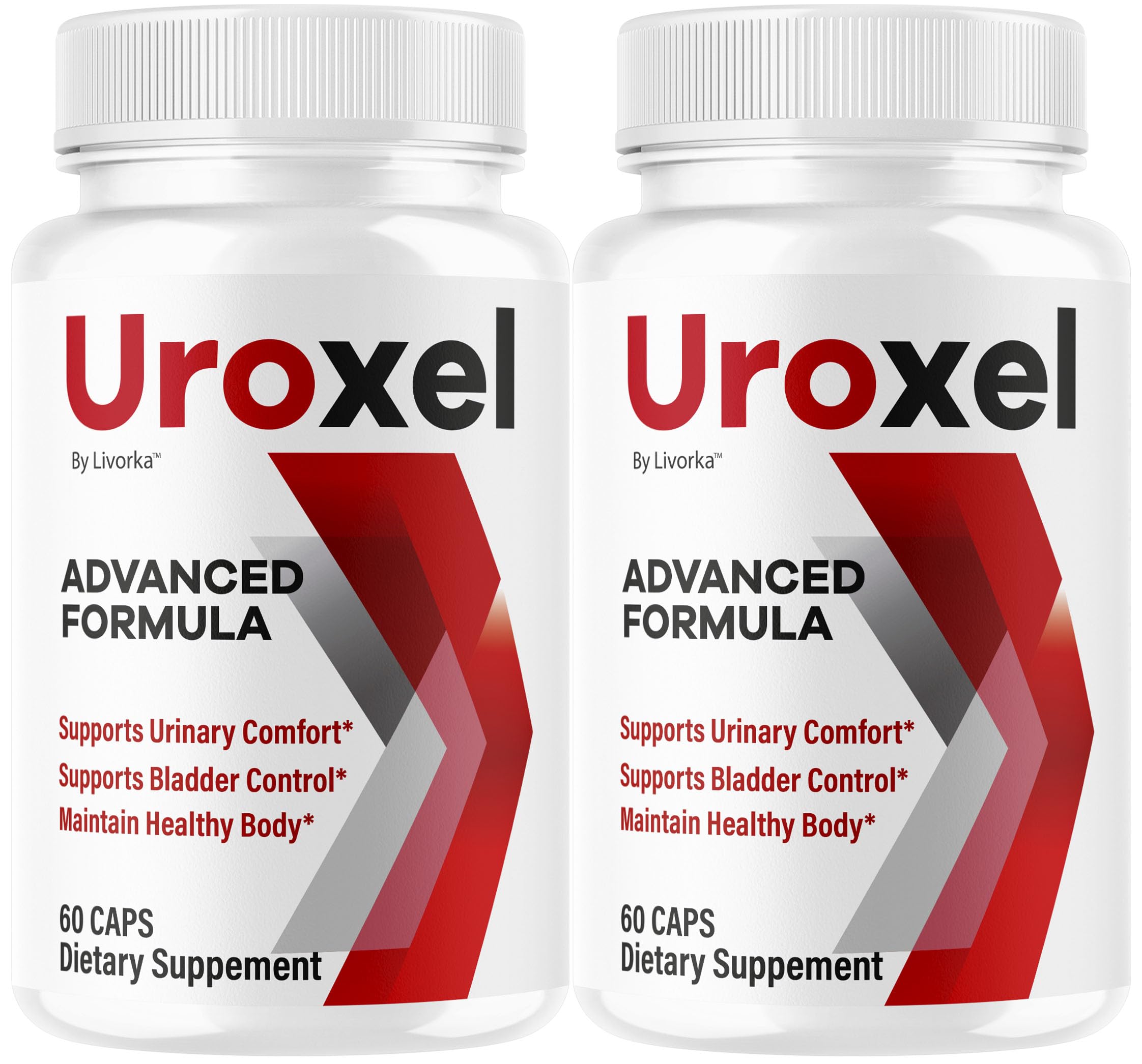 (2 Pack) Uroxel Capsules - Official Uroxel Support Premium Daily Advanced Formula Capsulas- Maximum Strength, All Natural Vitamins for Overall Health & Wellness Pastillas, 120 Capsules for 2 Months