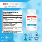 Opti Lithium Plus: Supercharge Brain Health with Enhanced Nutrient Absorption for Optimal Well-Being.