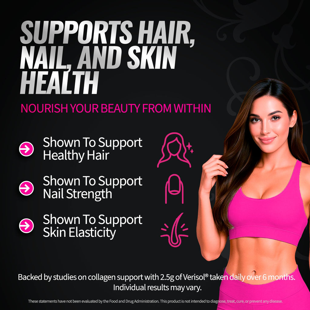Bold Buns Creatine for Women – Supplement with Collagen & BCAA – Supports Muscle Development, Post-Workout Recovery, Skin Elasticity, Healthy Hair & Nail (30 Servings, Pink Lemonade)