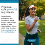 EuroMedica Strontium - Bone Health & Strength Support Supplement - Dietary Supplement with Vegan Capsules - Health Supplement with Strontium Citrate for Superior Absorption - 60 Capsules