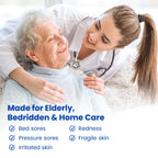 pureskin Bed Sore Cream Fast-Healing: Pressure Sore Treatment for Elderly, Bedridden & Wheelchair Users – Natural Soothing Formula for Sensitive Skin – Large 5 oz Size