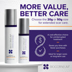 Advanced Scar Treatment with Silishield® & SPF 30 20g – Silicone Scar Gel for Surgical Scars & Keloids – Scar Cream for Old or New Scars – Surgeon Recommended – Safe for Adults & Kids – Made in USA