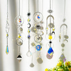 215pcs Crystal Suncatcher Craft Kit Rainbow Prisms Beads DIY Window Decor