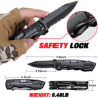 Gifts for Men Him Dad Husband, Multitool Knife, Mens Gifts for Christmas, Stocking Stuffers, Birthday Gift Ideas, Gadgets Gifts for Men Unique, Camping, Hunting