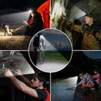 Blukar LED Headlamp Rechargeable,Ultra Bright Headlight with 3 Lights