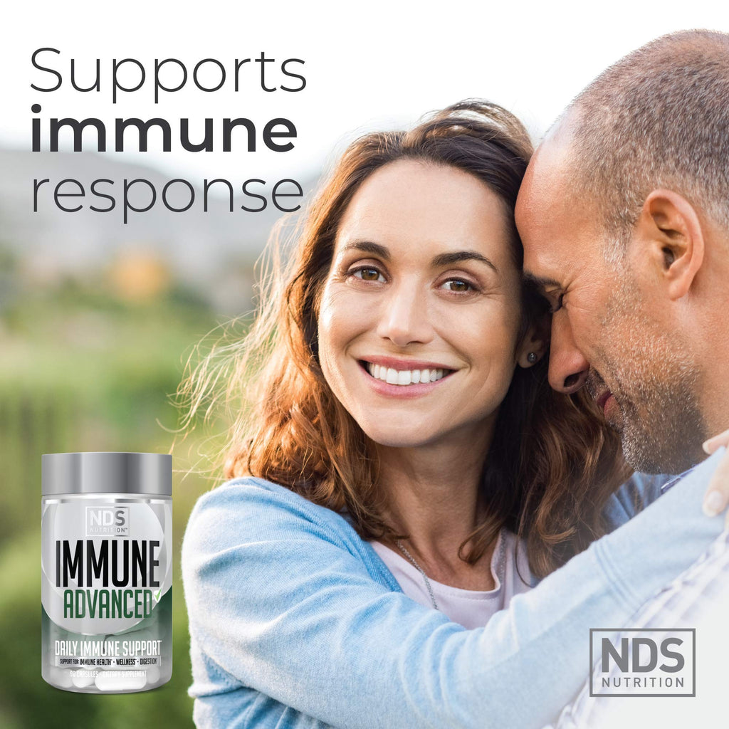 FitLife Brands Adults Nutrition Advanced Immune Booster – Comprehensive Immune Suppor with Elderberry, Vitamin C, Vitamin D, Zinc and 5 Billion CFU Probiotic - Herbal Immune Defense (90 Capsules)