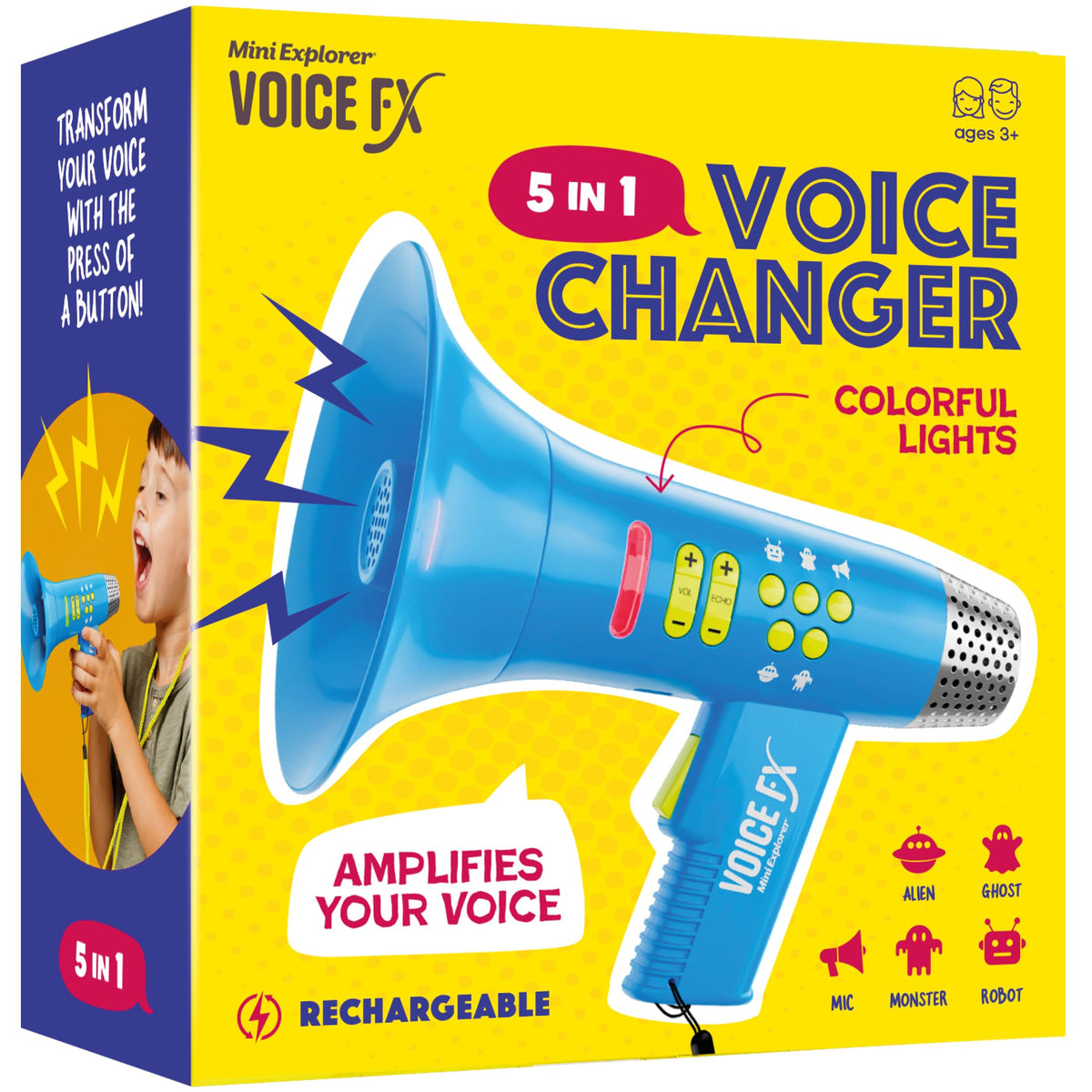 5 In 1 Voice Changer for Kids - Voice Changing Device for Boys & Girls