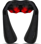 Shiatsu Neck and Shoulder Back Massager with Heat ��� Electric Deep Tissue Kneading Massage Pillow for Pain Relief and Relaxation ��� Perfect Gifts for Mother���s Day, Father���s Day, Birthdays, and Christmas