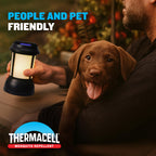 Thermacell Fuel-ZoneGuard Fuel Powered Mosquito Repeller Lantern; 15FT Zone of Scientifically Proven Outdoor Protection; Patio Shield; 12-Hr Refill; Bug Spray Alternative; Scent Free; Small; DEET-free