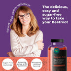 Eleva Nutrition Sugar-Free Beet Root Gummies- Vitamin C & B9- Memory & Focus Chews- Nitric Oxide -Energy Beet Supplement- 90 Organic Beetroot Chews for Men & Women