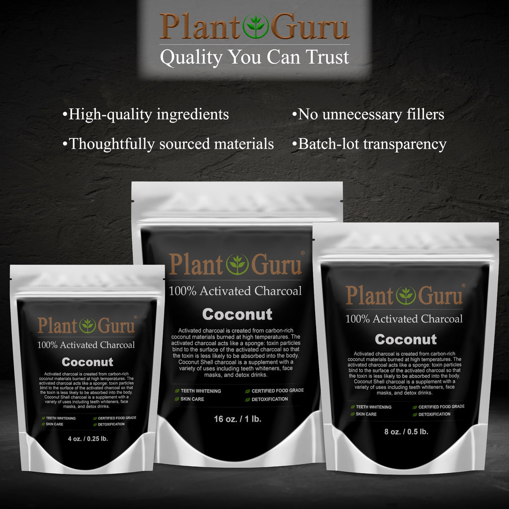 Activated Charcoal Powder Bulk - 1.75 lbs. Jar, Coconut - Food Grade Kosher Non-GMO - Teeth Whitening, Facial Mask and Soap Making. Promotes Natural Detoxification and Helps Digestion