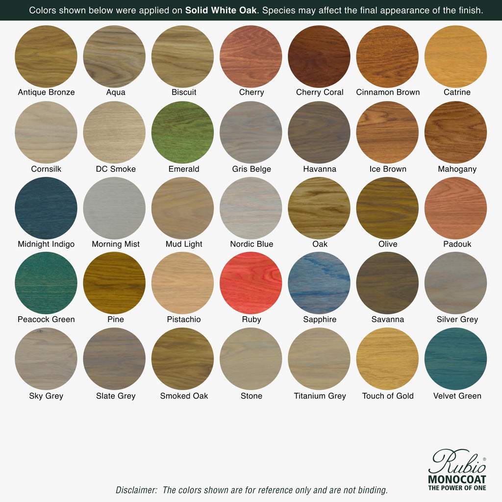 Rubio Monocoat Wood Stain & Finish 650 ft² - Natural | Oil Plus 2C | Quick-Dry, Eco-Friendly Linseed Wood Oil for Indoor Use, Includes Accelerator (Part B) | Protector | 1.3 L