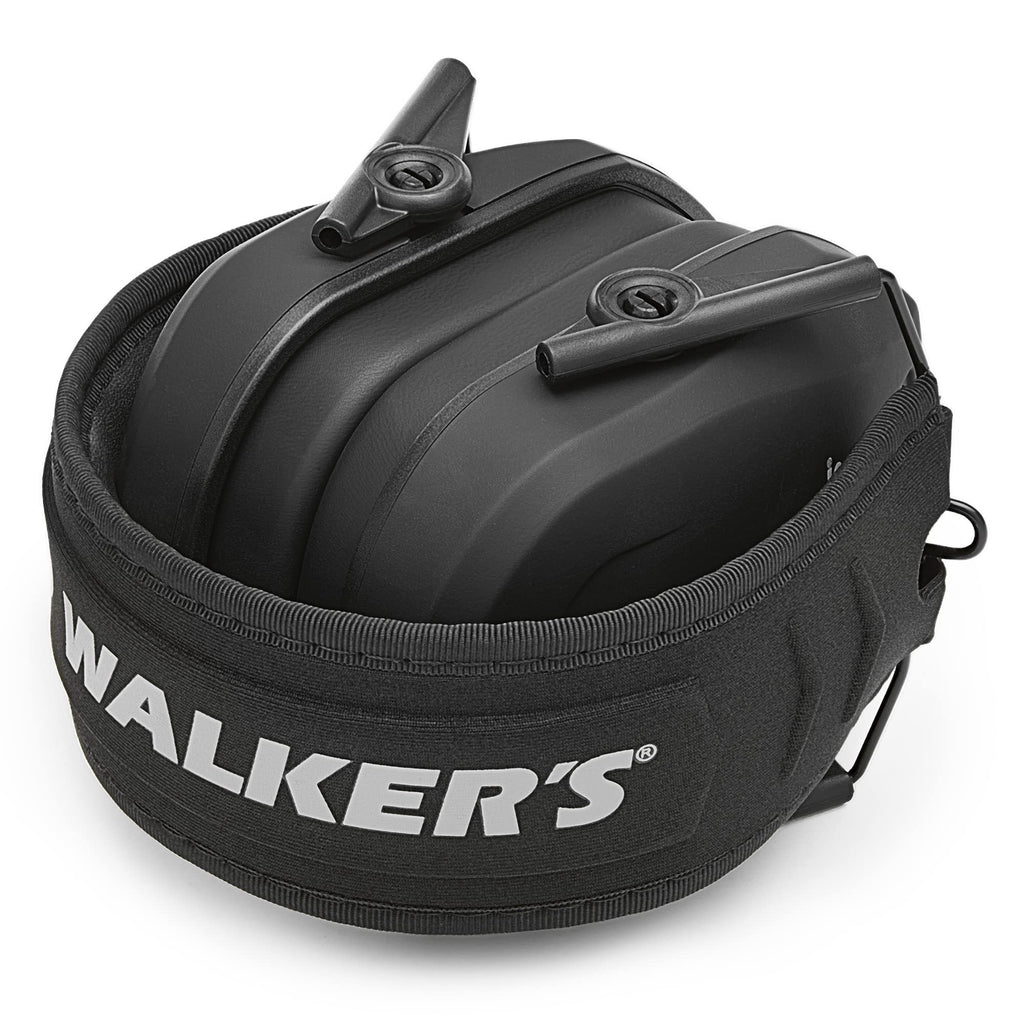 Walker's Razor Slim Passive Earmuff for Range Shooting Hunting Hearing Protection, Unisex