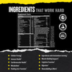 Animal Pak - Convenient Multivitamin for Men & Women Daily All-in-One Vitamin & Supplement Pack - Zinc, Vitamins C, B, D, Amino Acids, and Immune Support - Sports Nutrition Performance - 44 Count