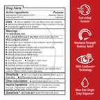 Rohto Max Strength Redness Reliever, Lubricant Eye Drops, Fast, Cooling Relief for Red, Dry, Itchy Eyes, Redness and Dryness Symptom Relief, Soothing Eye Drops, 0.4 fl oz Bottle