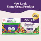Natrol JuiceFestiv, Vitamins and Supplements for Nutrition & Well-Being, Antioxidants for Cellular Health, 60 Capsules (2-Count), Up to a 30 Day Supply