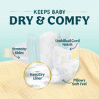 Swaddlers Newborn Diapers, Size Newborn (up to 10 lbs), 140 Count, Fragrance Free, Hypoallergenic, Absorbent, Pediatrician Recommended, Skin Safe