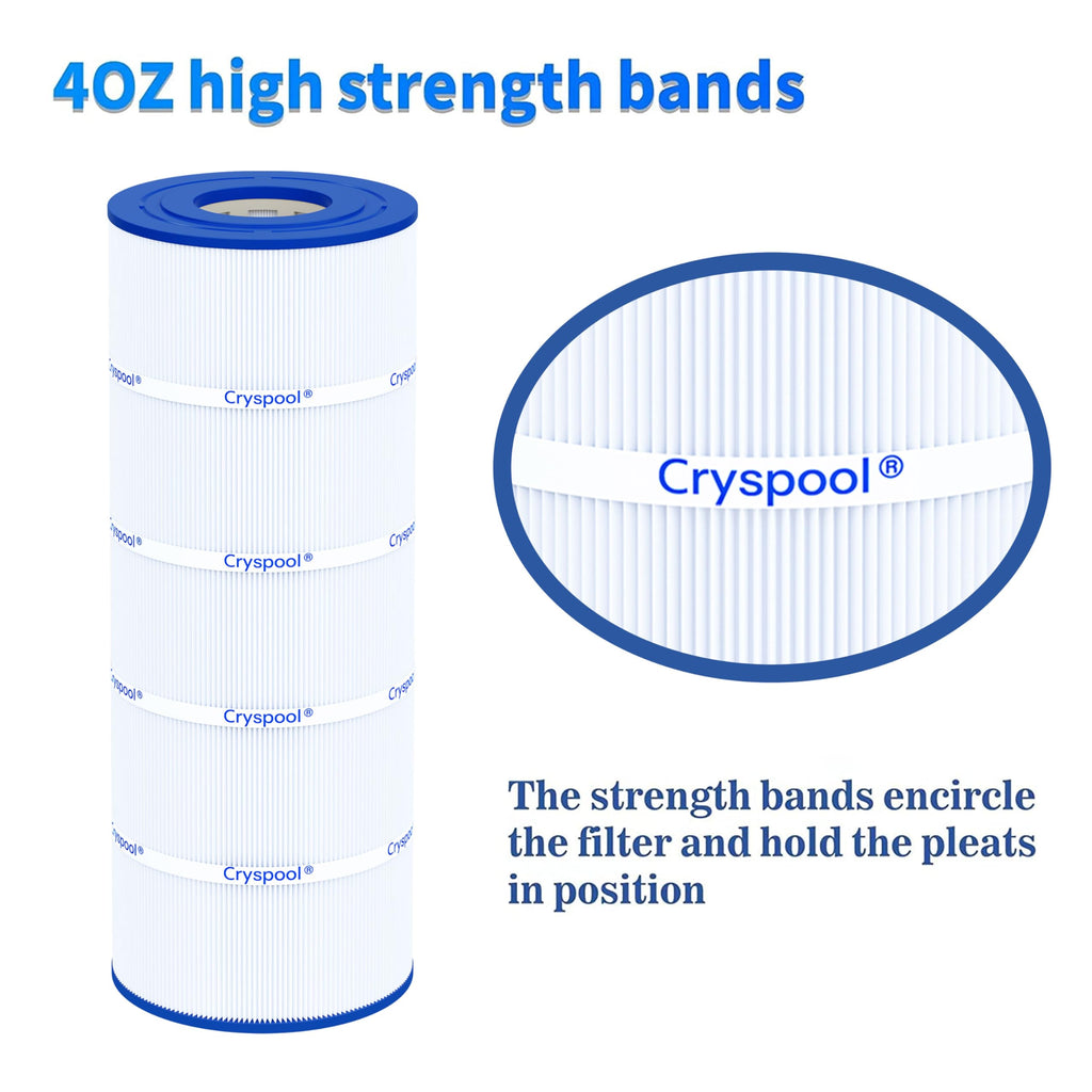Cryspool® 08051 Filter Compatible with XStream CC1750, CCX1750RE, PXST175, C-8317, FC-1301, 175 Sq. Ft Pool Filter Cartridge, 1 Pack