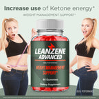 IDEAL PERFORMANCE Leanzene Gummies, Lean Zene Gummy Reviews (2 Pack)