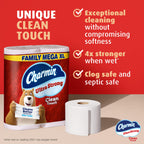 Charmin Ultra Strong Clean Touch Toilet Paper, 18 Family Mega XL Rolls = 126 Regular Rolls