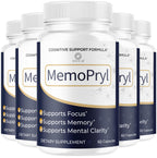 (5 Pack) Memopryl Capsules - MemoPryl Support Advanced Formula, Daily Memo Pryl Pills All Natural Ingredients Premium Formula Vitamins for Overall Health & Wellness Reviews, 300 Capsules for 5 Months