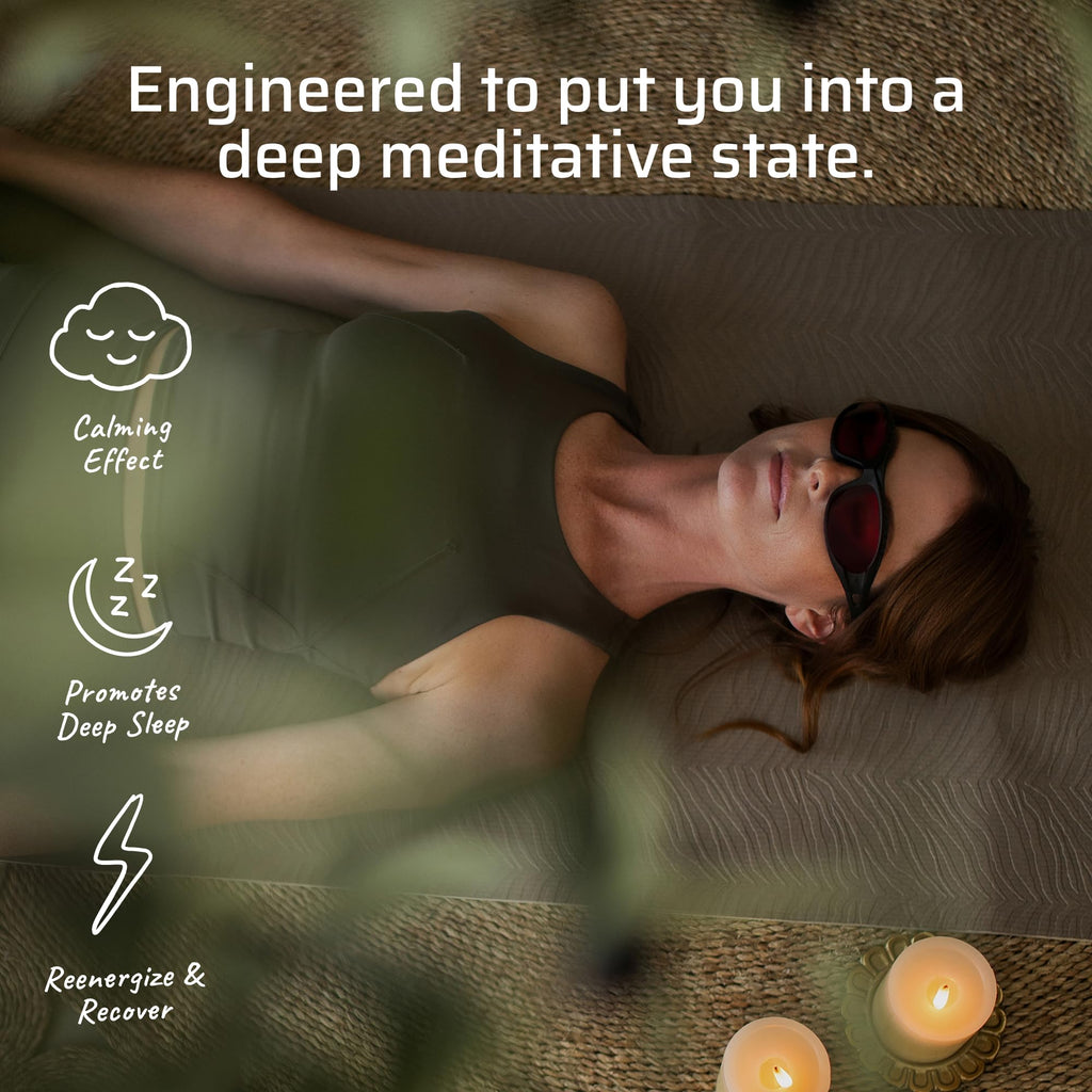 TrueDark by Dave Asprey | Twilights Classic | Blue Light Glasses for Women & Men, Red Lenses Block 99% Blue, Green & Violet Light for Night Use